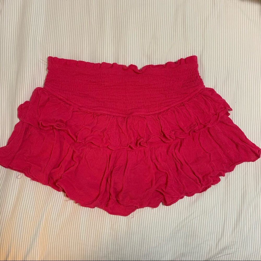 NWOT Mustard Seed ruffle skirt